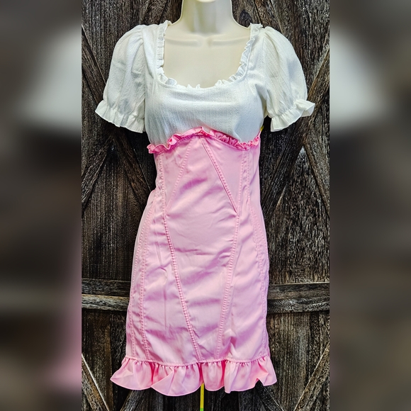 NWT SUGAR THRILLZ INNOCENT SPLENDOR UNDERBUST DRESS XL - Picture 1 of 12